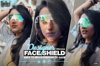 steelbird goggle style face shield